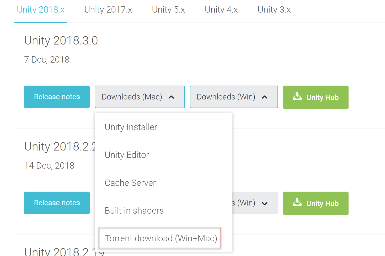 Загрузка Unity через торрент